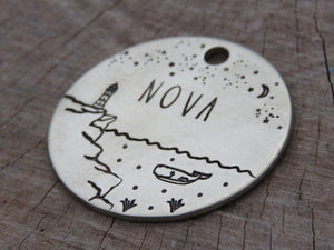 Native Wolf Pet Tags NOVA