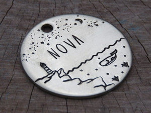 Native Wolf Pet Tags NOVA