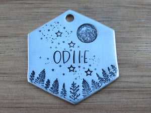 Native Wolf Pet Tags ODIIE