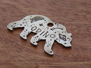 Native Wolf Pet Tags ODIN