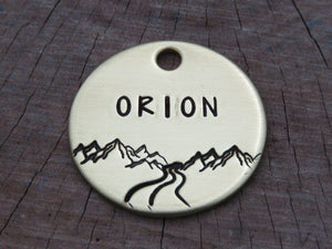 Native Wolf Pet Tags ORION