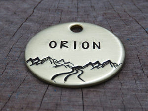 Native Wolf Pet Tags ORION