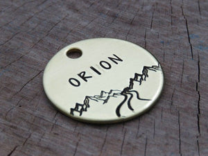 Native Wolf Pet Tags ORION