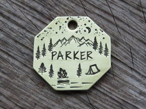 Native Wolf Pet Tags PARKER