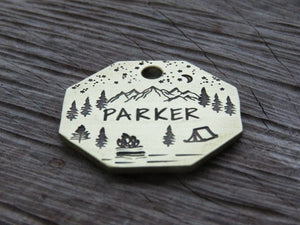 Native Wolf Pet Tags PARKER
