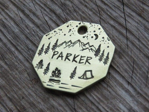 Native Wolf Pet Tags PARKER