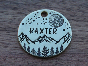 Native Wolf Pet Tags PATCH