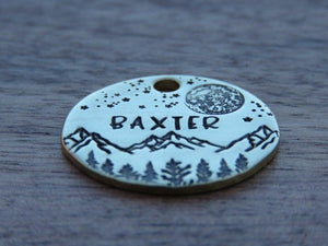 Native Wolf Pet Tags PATCH