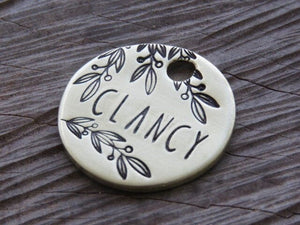 Native Wolf Pet Tags PENNY