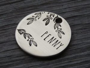 Native Wolf Pet Tags PENNY