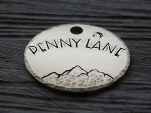 Native Wolf Pet Tags PENNY LANE