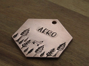 Native Wolf Pet Tags Pet Tag AERO