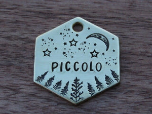 Native Wolf Pet Tags PICCOLO