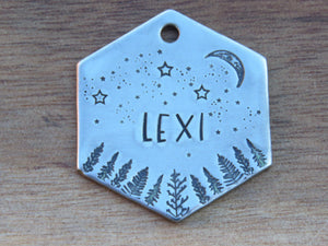 Native Wolf Pet Tags PICCOLO