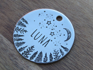 Native Wolf Pet Tags PICCOLO