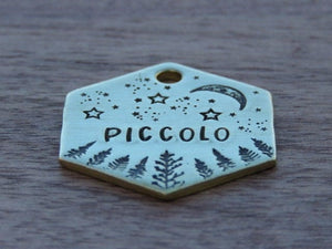 Native Wolf Pet Tags PICCOLO