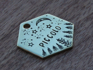Native Wolf Pet Tags PICCOLO