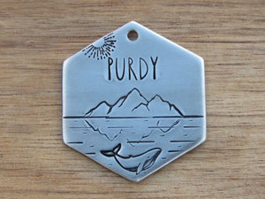 Native Wolf Pet Tags PURDY