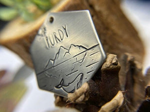 Native Wolf Pet Tags PURDY