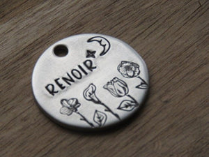 Native Wolf Pet Tags RENOIR