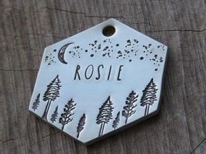 Native Wolf Pet Tags ROSIE