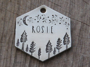 Native Wolf Pet Tags ROSIE