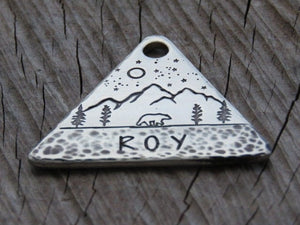 Native Wolf Pet Tags ROY
