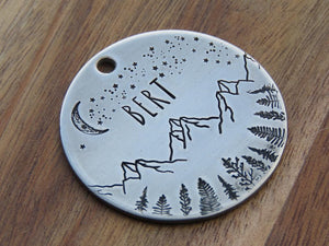 Native Wolf Pet Tags SAGE