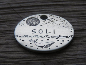 Native Wolf Pet Tags SOLI
