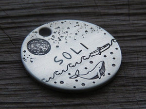 Native Wolf Pet Tags SOLI