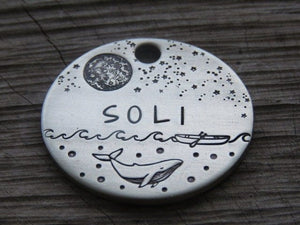 Native Wolf Pet Tags SOLI