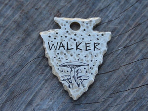Native Wolf Pet Tags WALKER