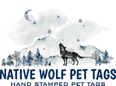 Native Wolf Tags
