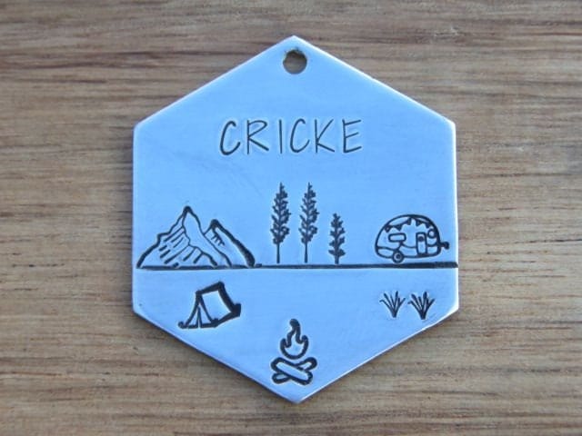 Native Wolf Pet Tags ALMONG