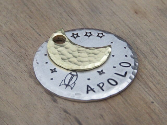 Native Wolf Pet Tags APOLO (DOUBLE)