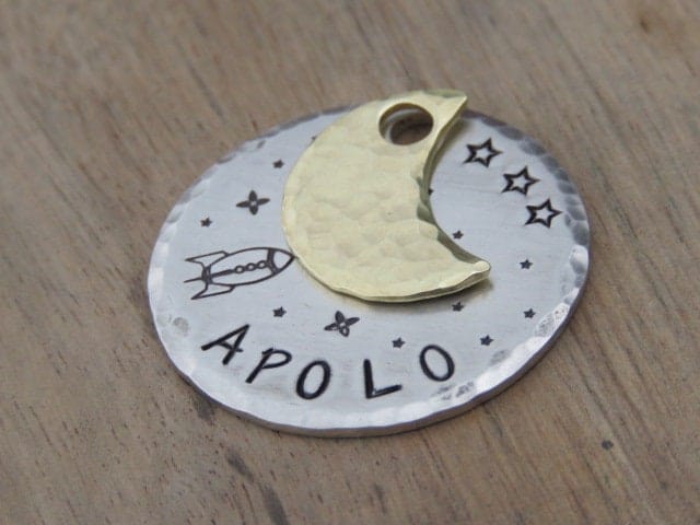 Native Wolf Pet Tags APOLO (DOUBLE)