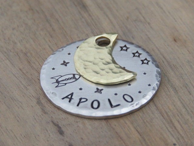 Native Wolf Pet Tags APOLO (DOUBLE)
