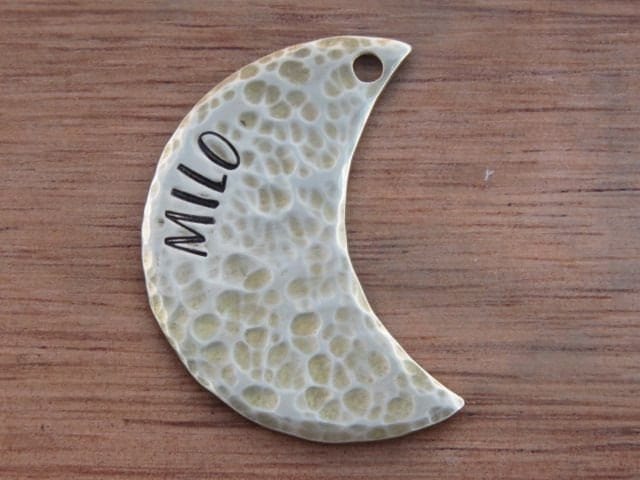 Native Wolf Pet Tags ARROW