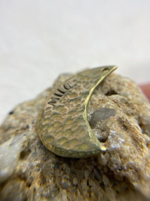 Native Wolf Pet Tags ARROW