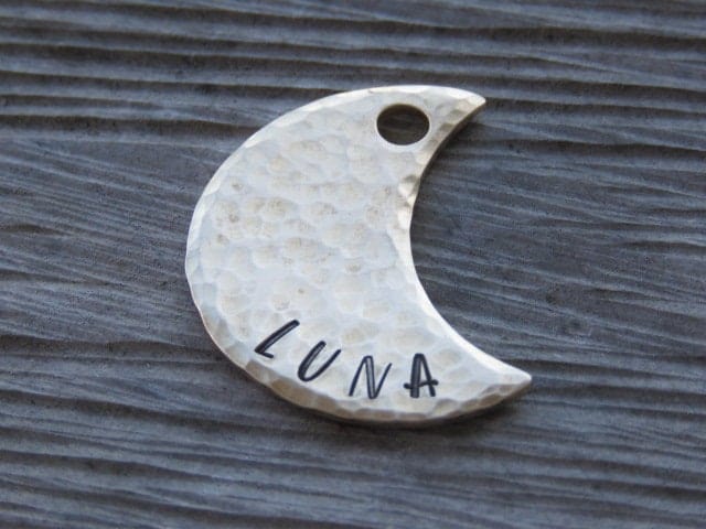 Native Wolf Pet Tags ARROW