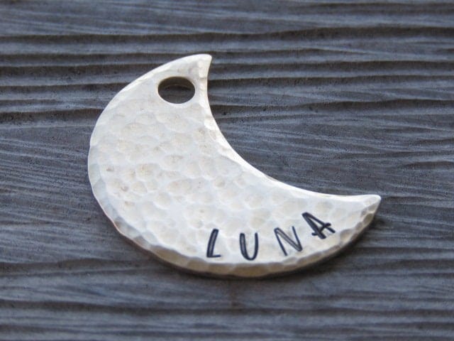 Native Wolf Pet Tags ARROW