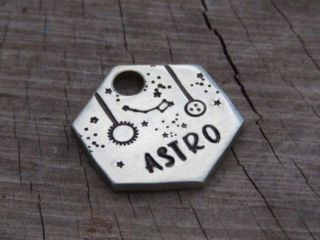Native Wolf Pet Tags ASTRO