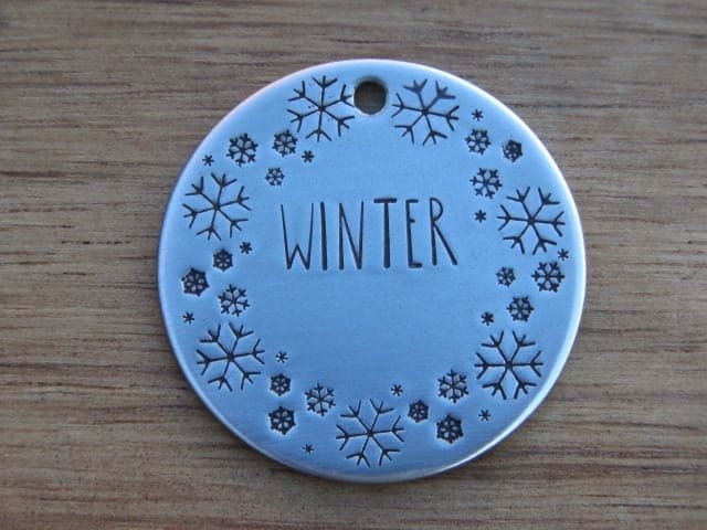 Native Wolf Pet Tags BAILEY