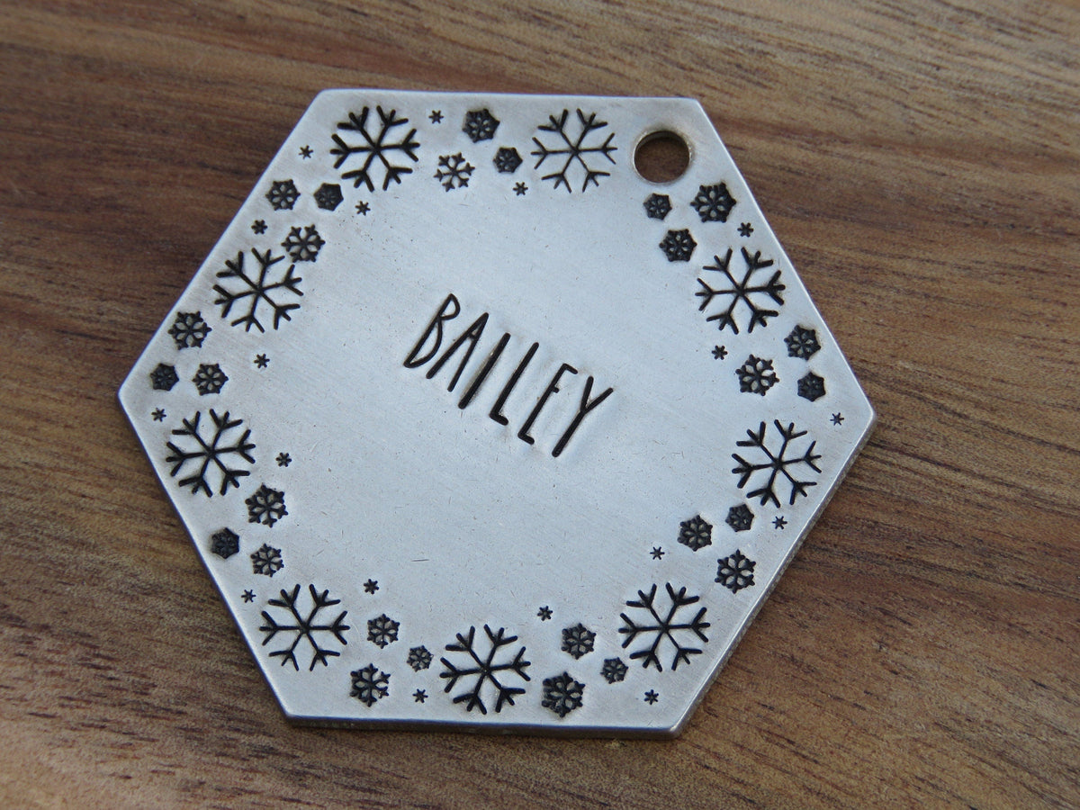 Native Wolf Pet Tags BAILEY