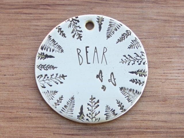 Native Wolf Pet Tags BEAR