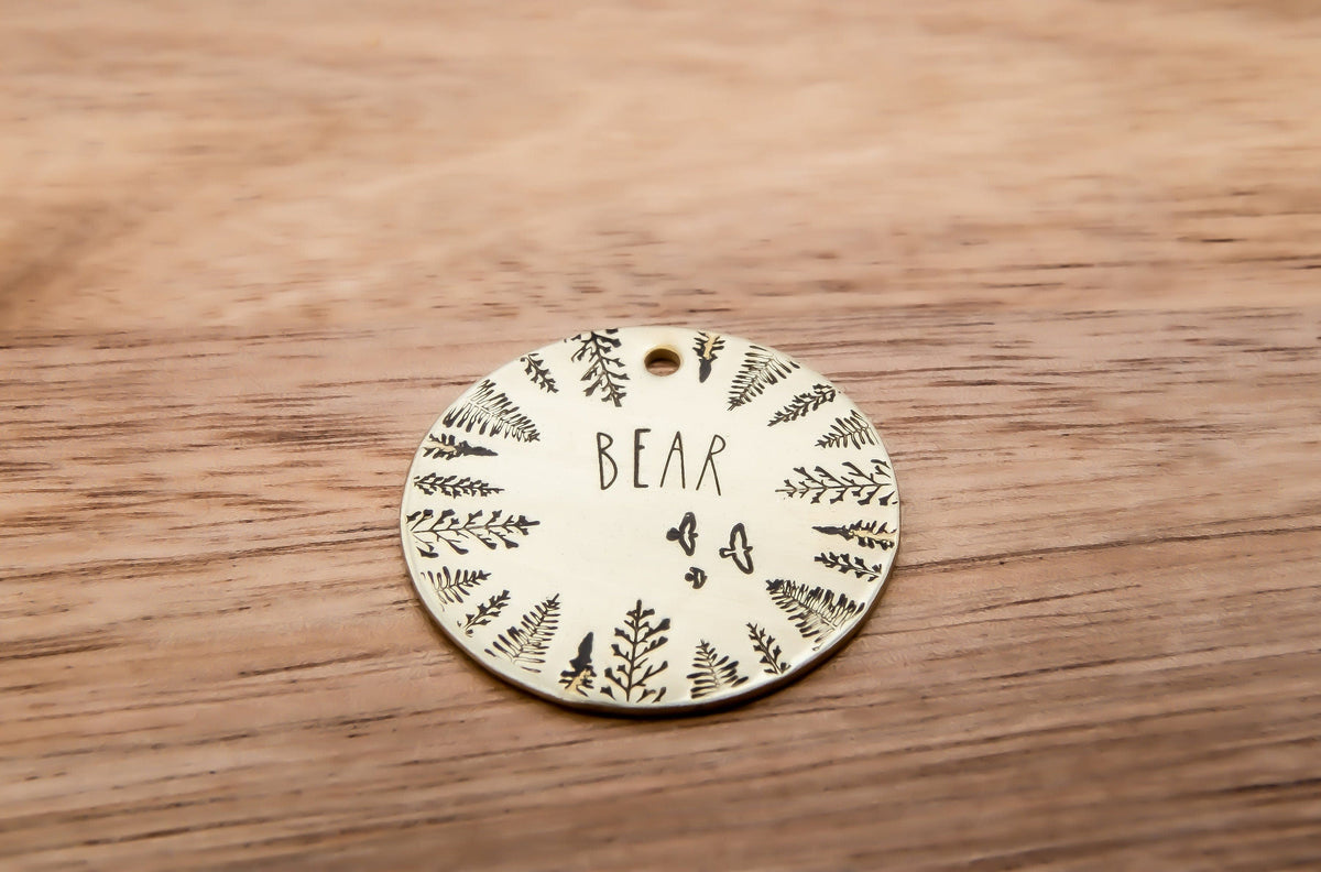 Native Wolf Pet Tags BEAR