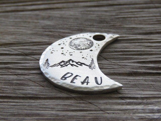 Native Wolf Pet Tags BEAU