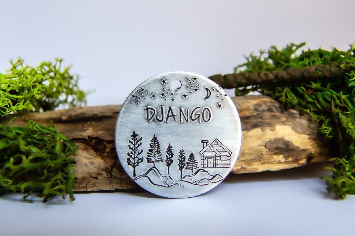 Native Wolf Pet Tags CASPER