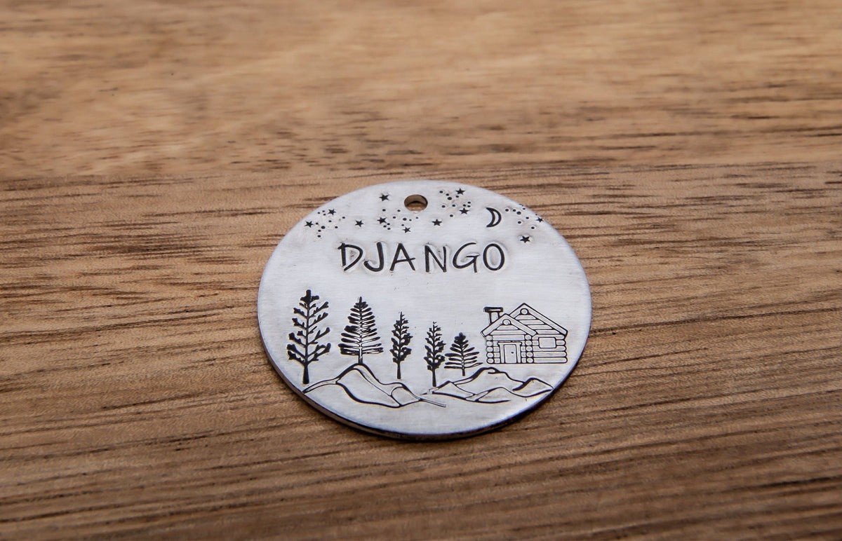 Native Wolf Pet Tags CASPER