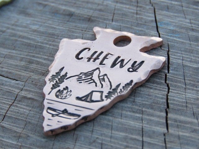 Native Wolf Pet Tags CHEWY